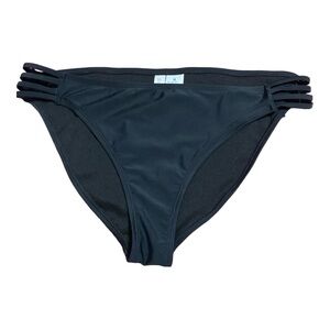 Salt & Cove High Rise Black Bikini Bottom XL